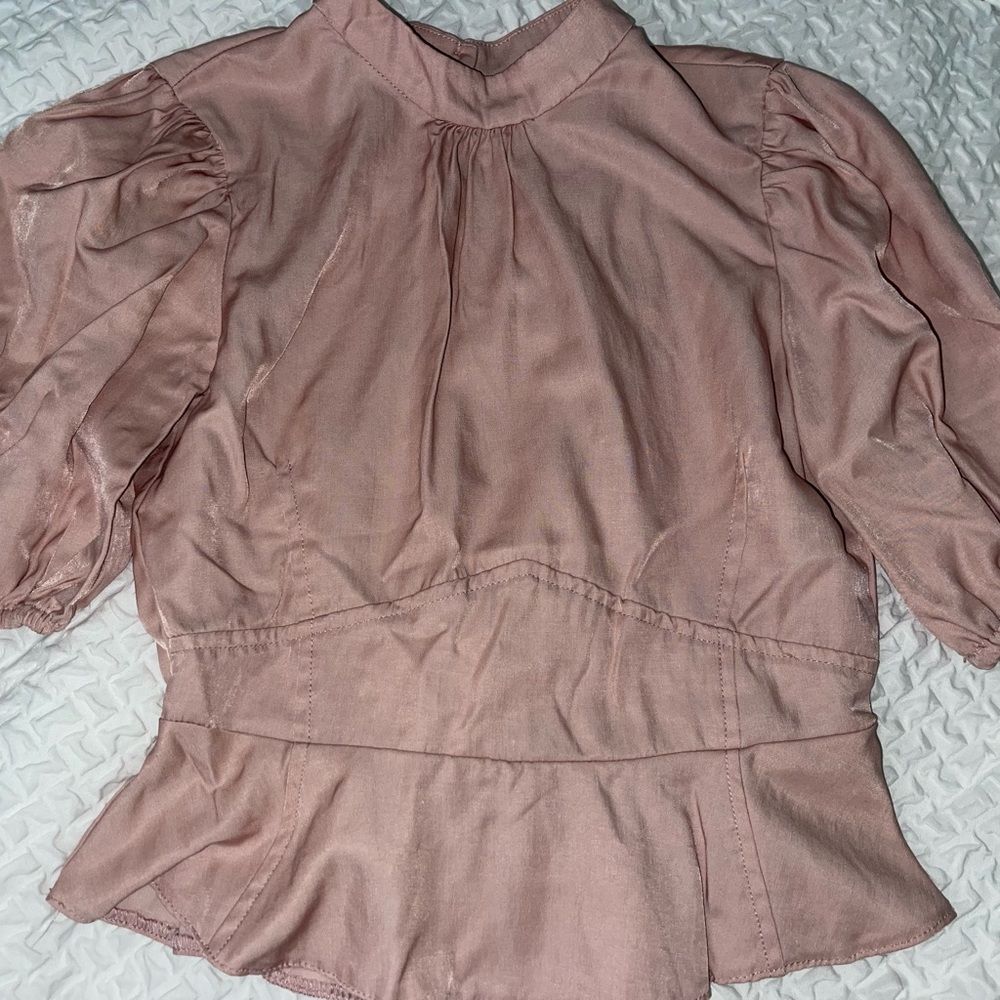 Backless Blouse